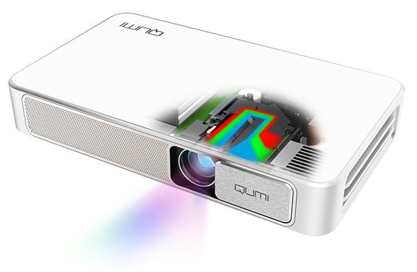 Vivitek Q3+ -BK Qumi Q3 Plus HD Pocket Projector - Full HD, 500