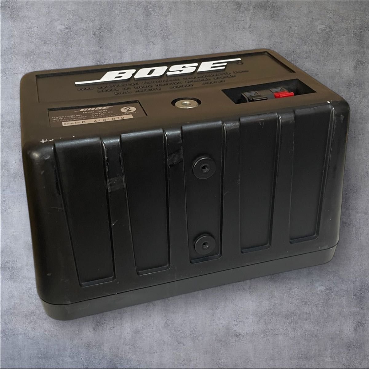 Bose 101MM スピーカー シリアル連番 後期 白ロゴ 鳥マーク ボーズ