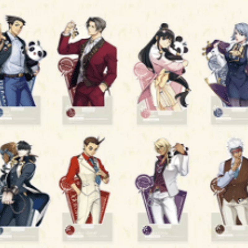 逆転裁判 中国限定 アクリルスタンド | Nekotani