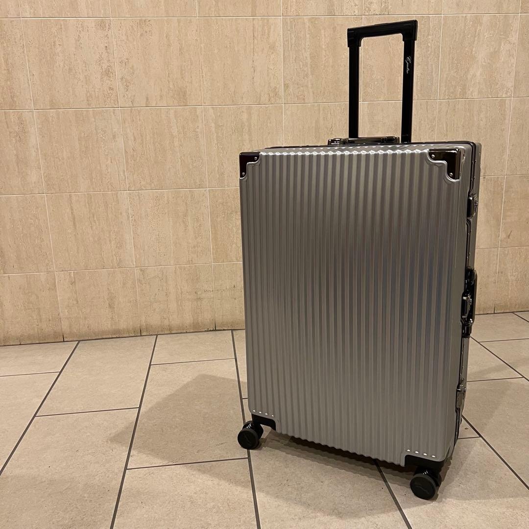 シルバー リブデザイン キャリーケース Lサイズ 95L シルバー リブデザイン キャリーケース Lサイズ 95L｜楽天市場】全商品