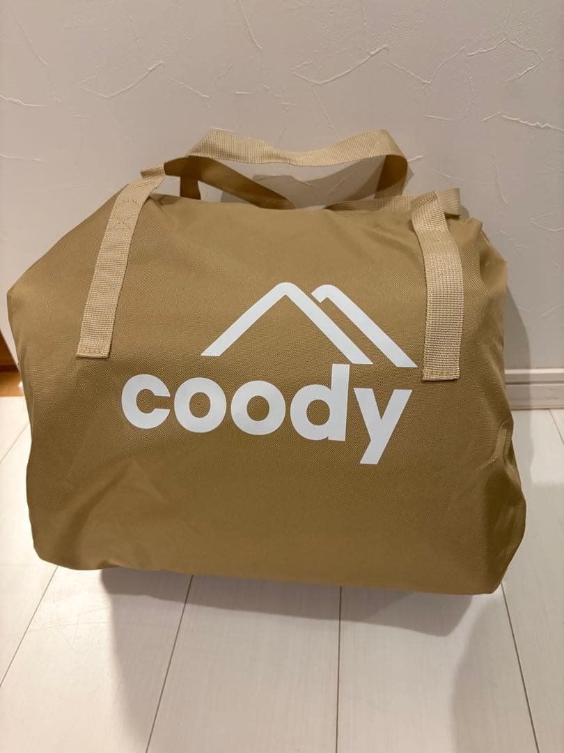 coody エアベッド air block シングル　ベージュ coody エアベッド AIR BLOCK シングルサイズ 2セット ベージュ coody